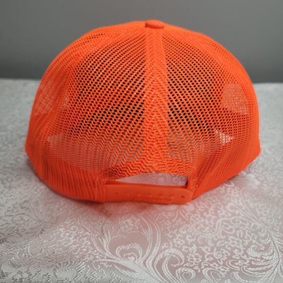 Black Rifle Coffee Company Hat Orange Hunting Mesh Snapback‎ Hi Vis Cap - Picture 4 of 6